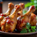 Pieczone pałki z kurczaka: Soczyste i chrupiące.