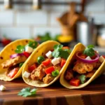 Tacos z Kurczakiem – Meksykańska Uczta w Domu