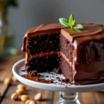 Wilgotny i intensywny przepis na tort czekoladowy