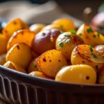 Przepis na Chrupiące Pieczone Ziemniaki