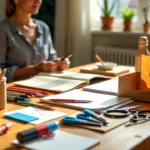 Prosta produkcja rękodzieła w domu dla początkujących