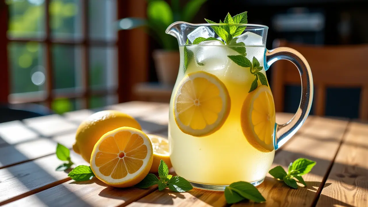 Przepis na Domową Lemoniadę Krok po Kroku