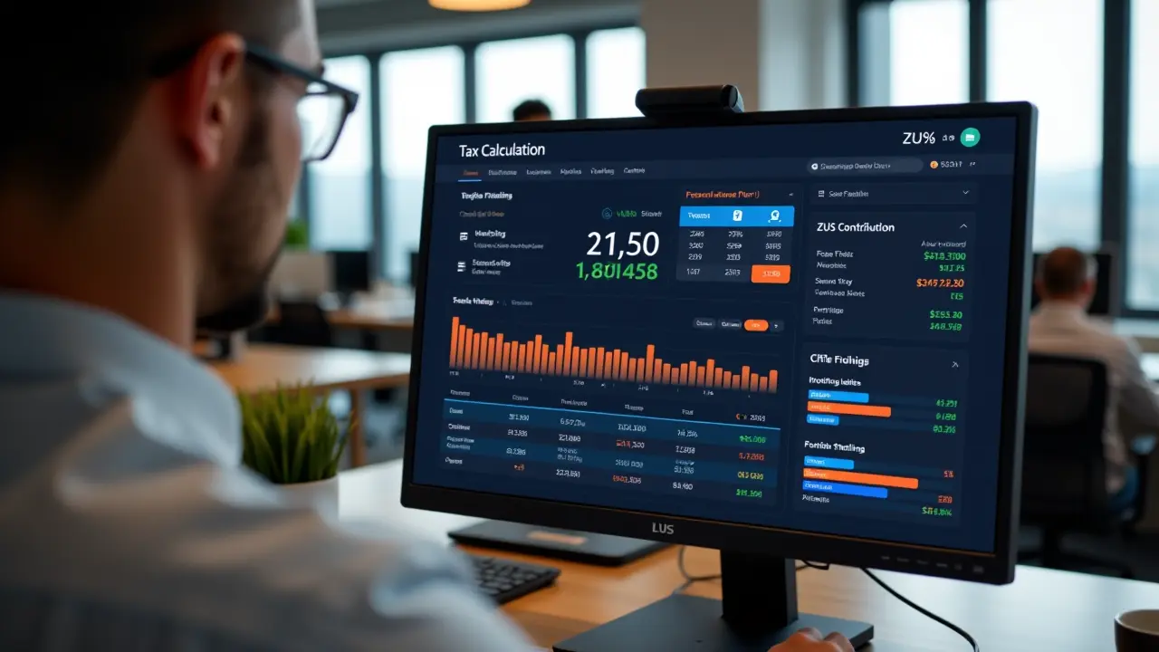 Oblicz Ryczałt Ewidencjonowany 2022 z Odliczeniami ZUS